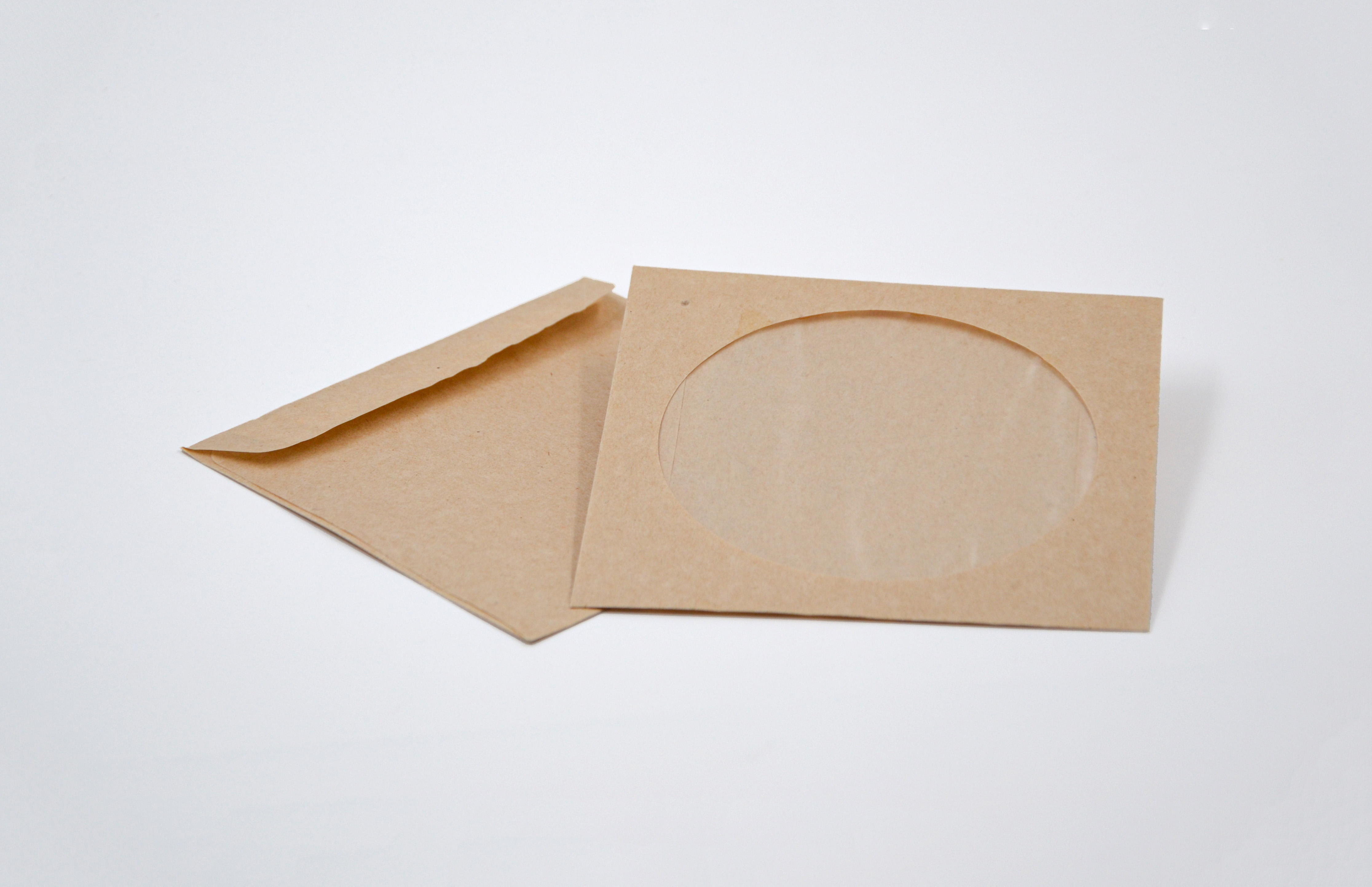 Конверт CD / DVD - 2001 силикон, окно